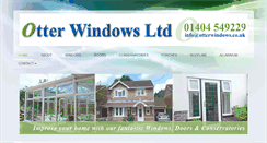 Desktop Screenshot of otterwindows.co.uk
