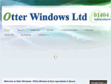 Tablet Screenshot of otterwindows.co.uk